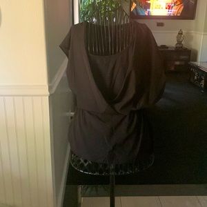 Motherhood, black , casual, sleeveless, V-neck blouse top